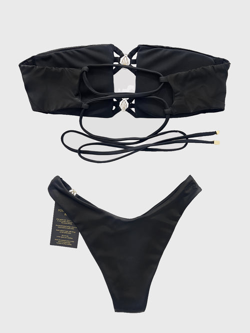 BANDEAU MONIKA 2 BLACK MATTE