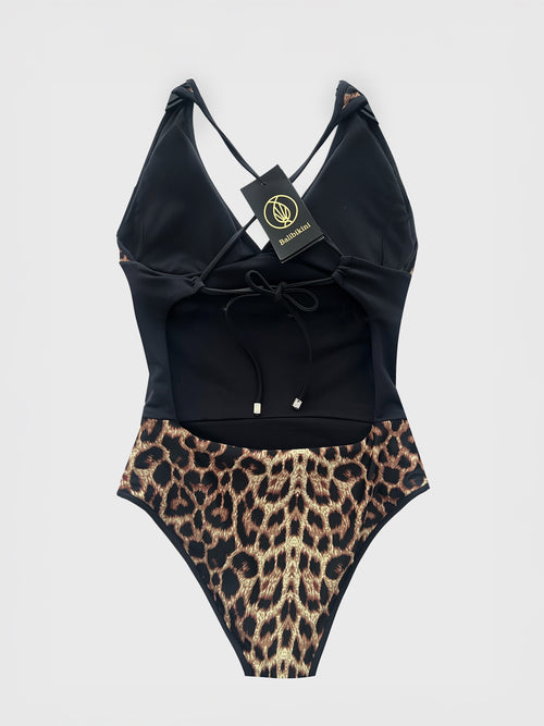 SWIMSUIT ONE-PIECE JANE LEOPARD