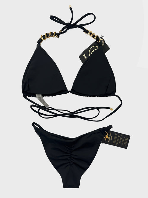 DANA CHAIN BLACK MATTE
