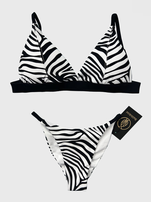 LEILA ZEBRA print