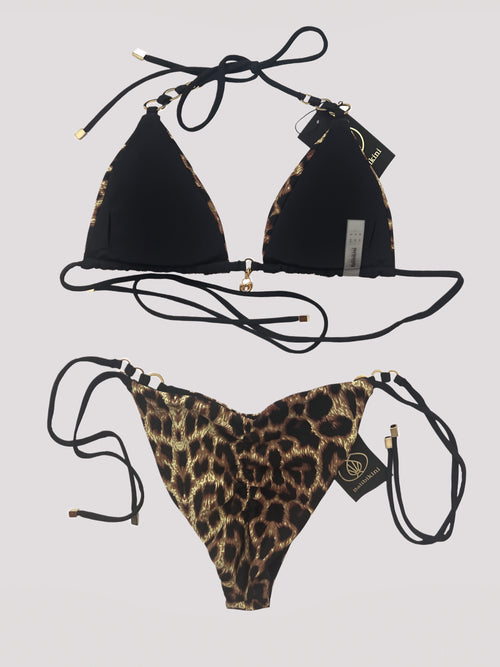 NAOMI LEOPARD WITH RINGS