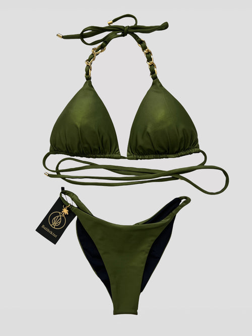 DANA CHAIN KHAKI SHINE