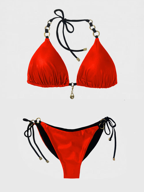 NAOMI RED WITH RINGS