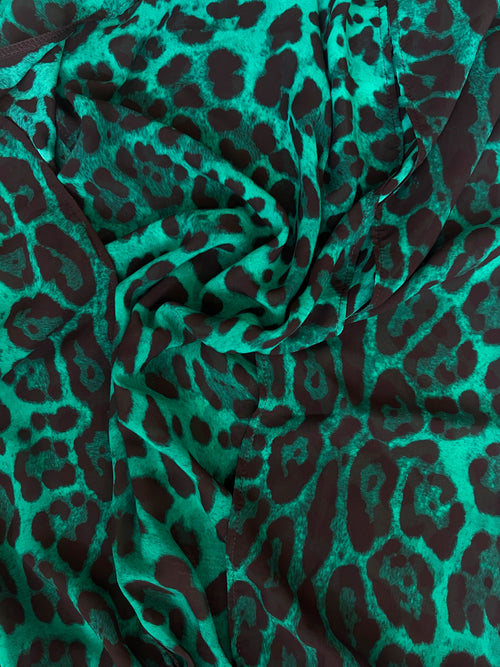 SET JANNET GREEN LEOPARD