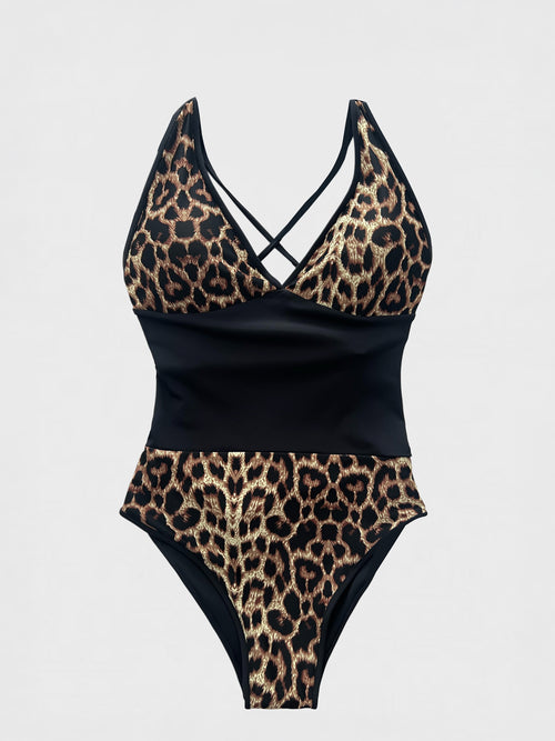 SWIMSUIT ONE-PIECE JANE LEOPARD