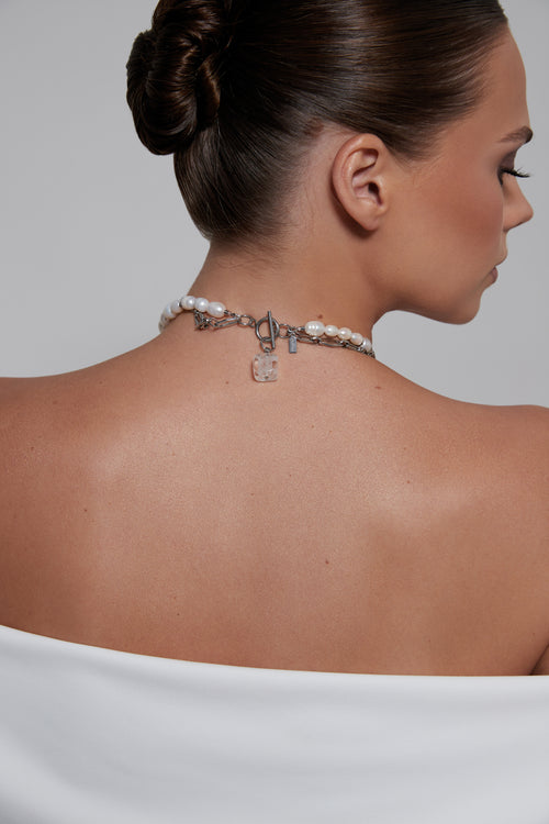 "Black and white chocolate" Choker by Puffoni