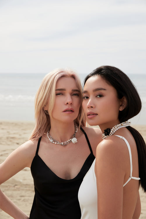 "White Moon" Choker-Bracelet by Puffoni
