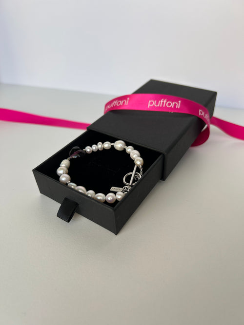 "Misty Pearl" Bracelet by Puffoni