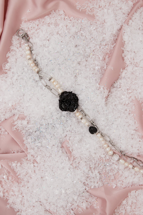 "Black and white chocolate" Choker by Puffoni