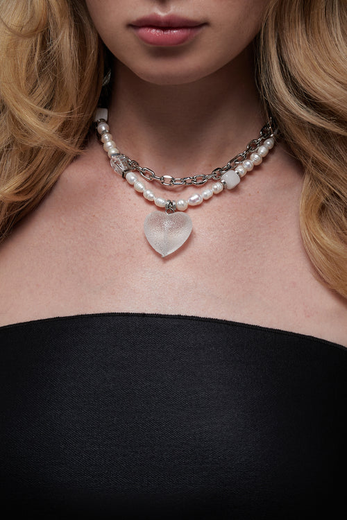 "Sugar Stone" Necklace by Puffoni