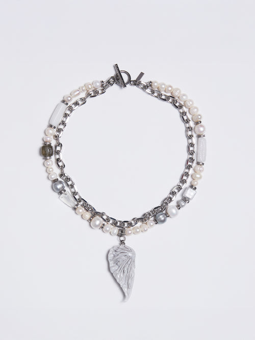 "Rainy Morning" Necklace by Puffoni