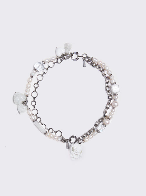 "White Moon" Choker-Bracelet by Puffoni