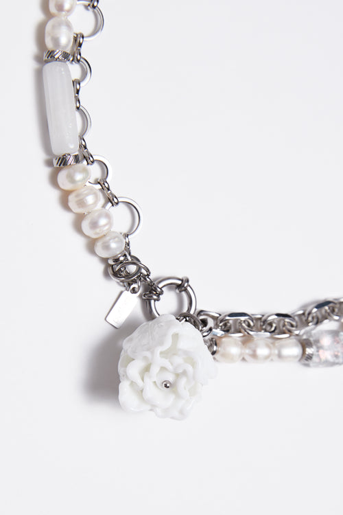 "White Moon" Choker-Bracelet by Puffoni