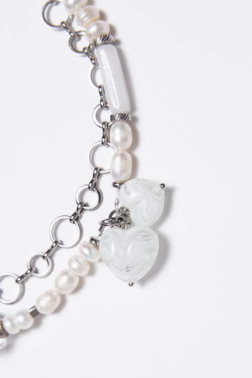 "White Moon" Choker-Bracelet by Puffoni