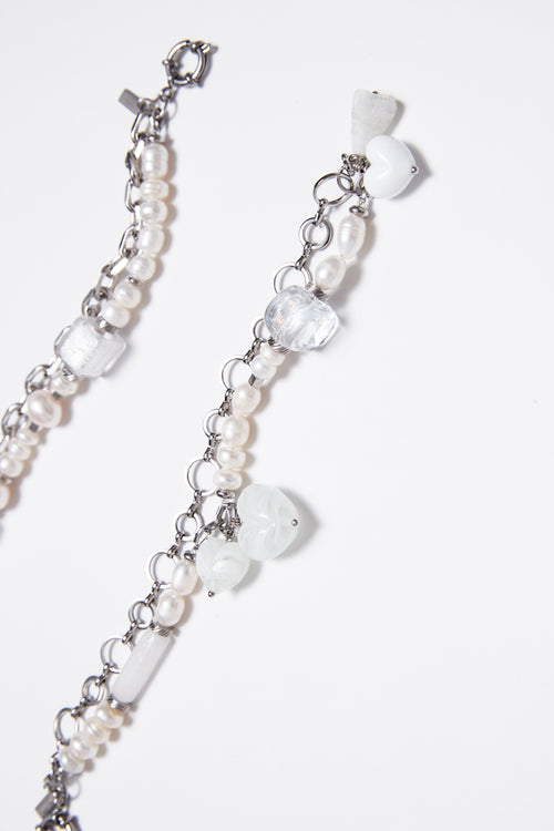 "White Moon" Choker-Bracelet by Puffoni
