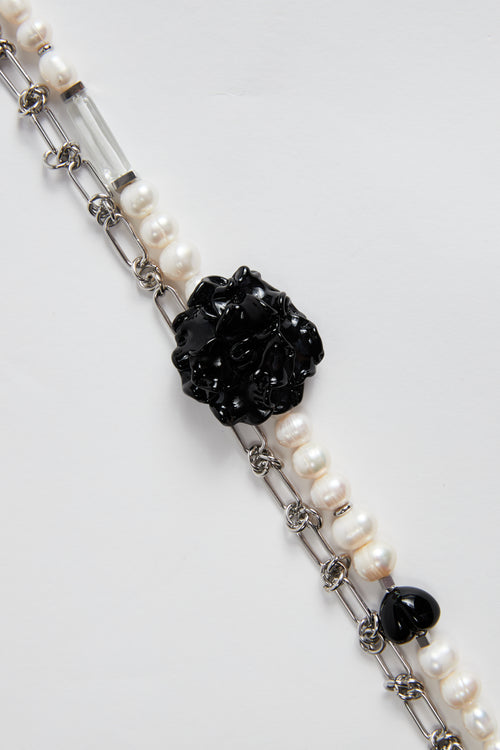 "Black and white chocolate" Choker by Puffoni