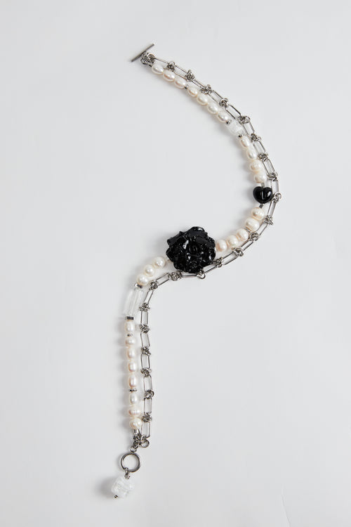 "Black and white chocolate" Choker by Puffoni