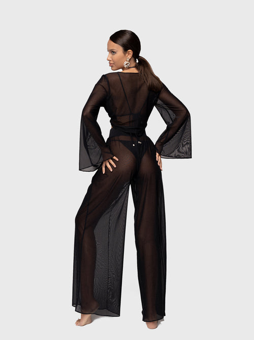 SET JANNET MESH BLACK