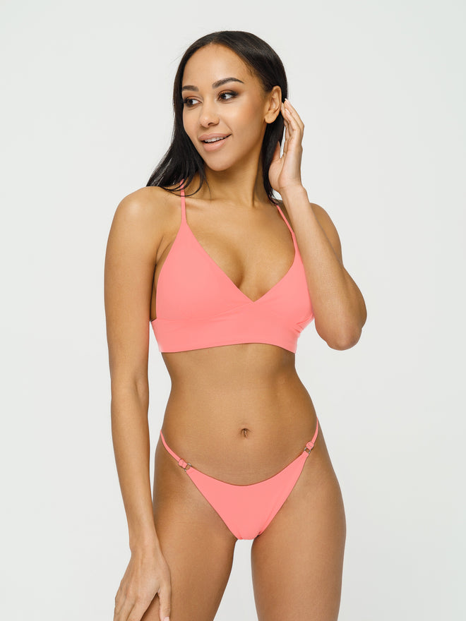 Sexy stylish brazilian bikini&nbsp; "MEGGI PEACH MATTE" / swimsuit two-piecies