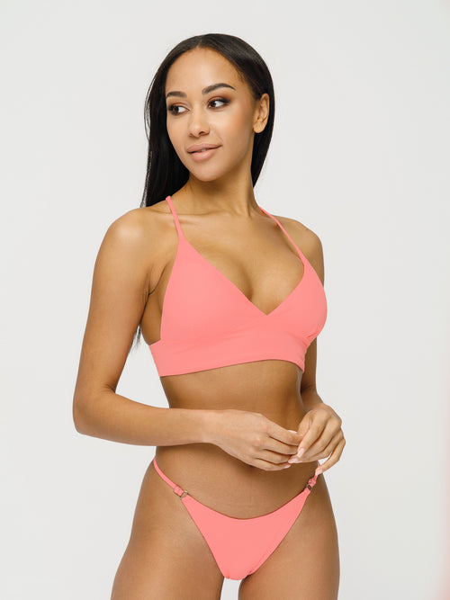 Sexy stylish brazilian bikini&nbsp; "MEGGI PEACH MATTE" / swimsuit two-piecies