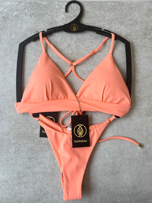 Sexy stylish brazilian bikini&nbsp; "MEGGI PEACH MATTE" / swimsuit two-piecies