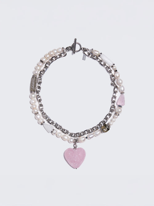 "Delicate Heart" Necklace by Puffoni