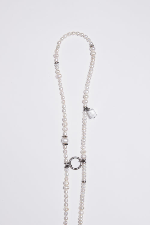 "Voice of the ocean" Tie Necklace by Puffoni