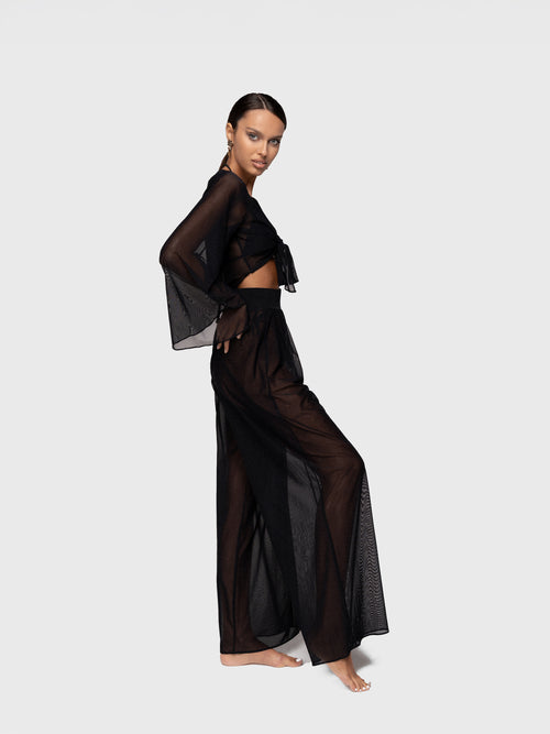 SET JANNET MESH BLACK