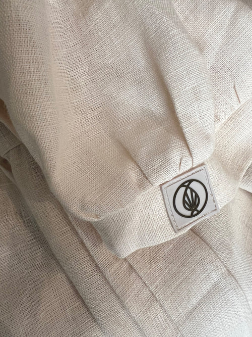 LINEN DRESS "DIDI"  IVORY