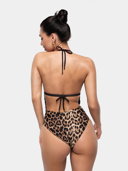 SWIMSUIT ONE-PIECE SAMANTHA LEOPARD